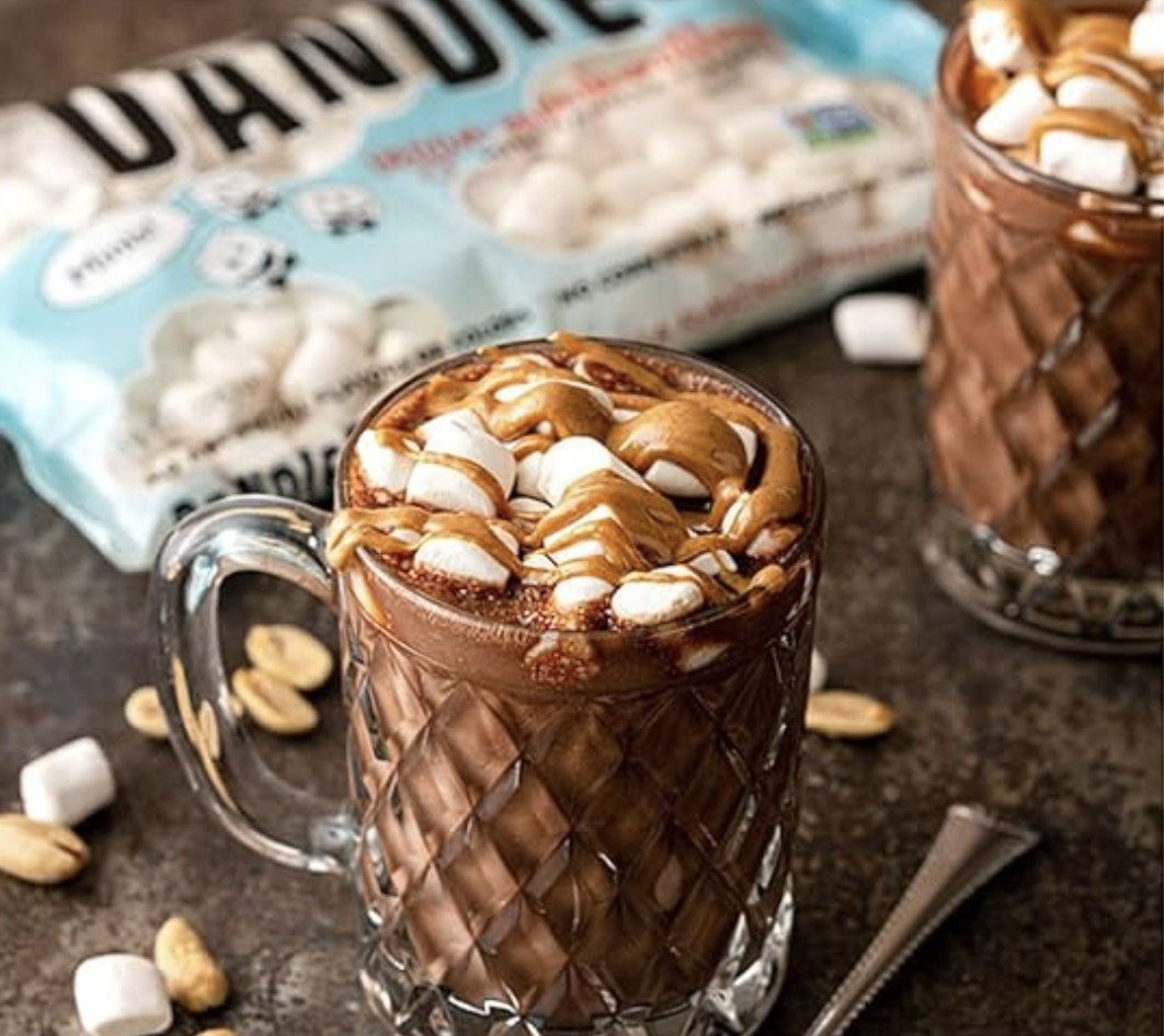 Malvaviscos veganos sabor vainilla Dandies (minis)