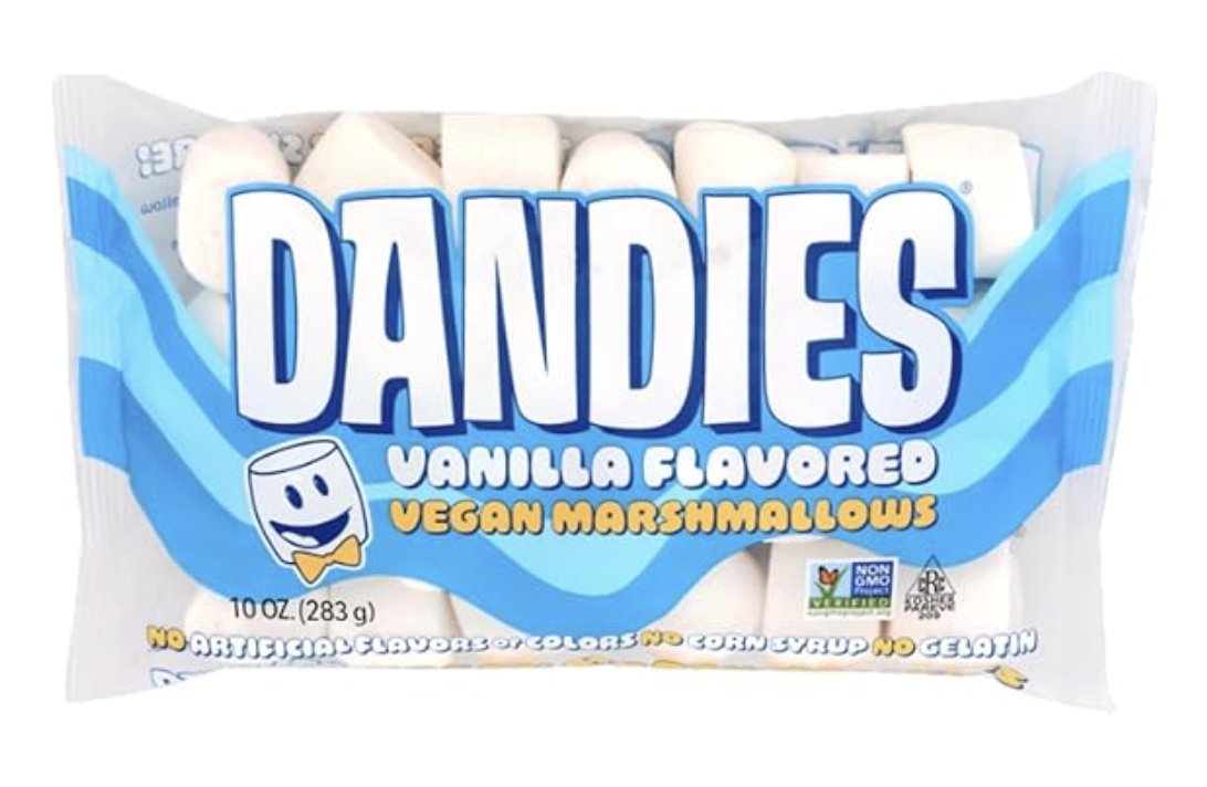Dandies Malvaviscos veganos sabor a vainilla
