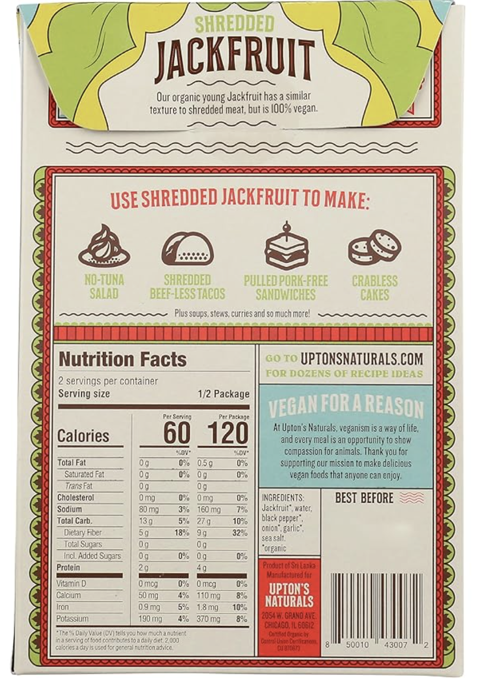 Jackfruit desmenuzado