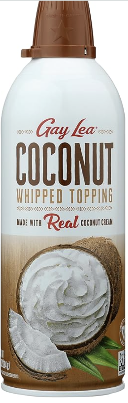 Crema batida de coco