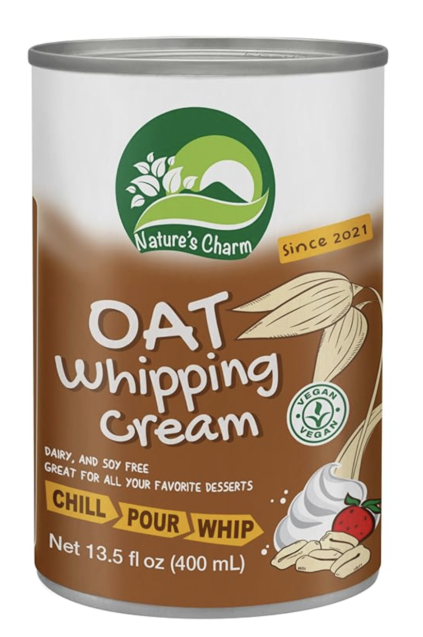 Crema para batir de avena