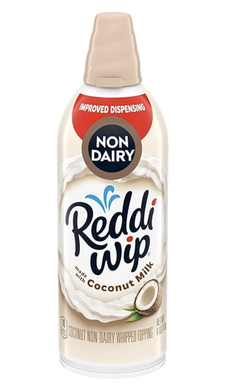 Crema batida Reddi Wip sin lácteos de coco