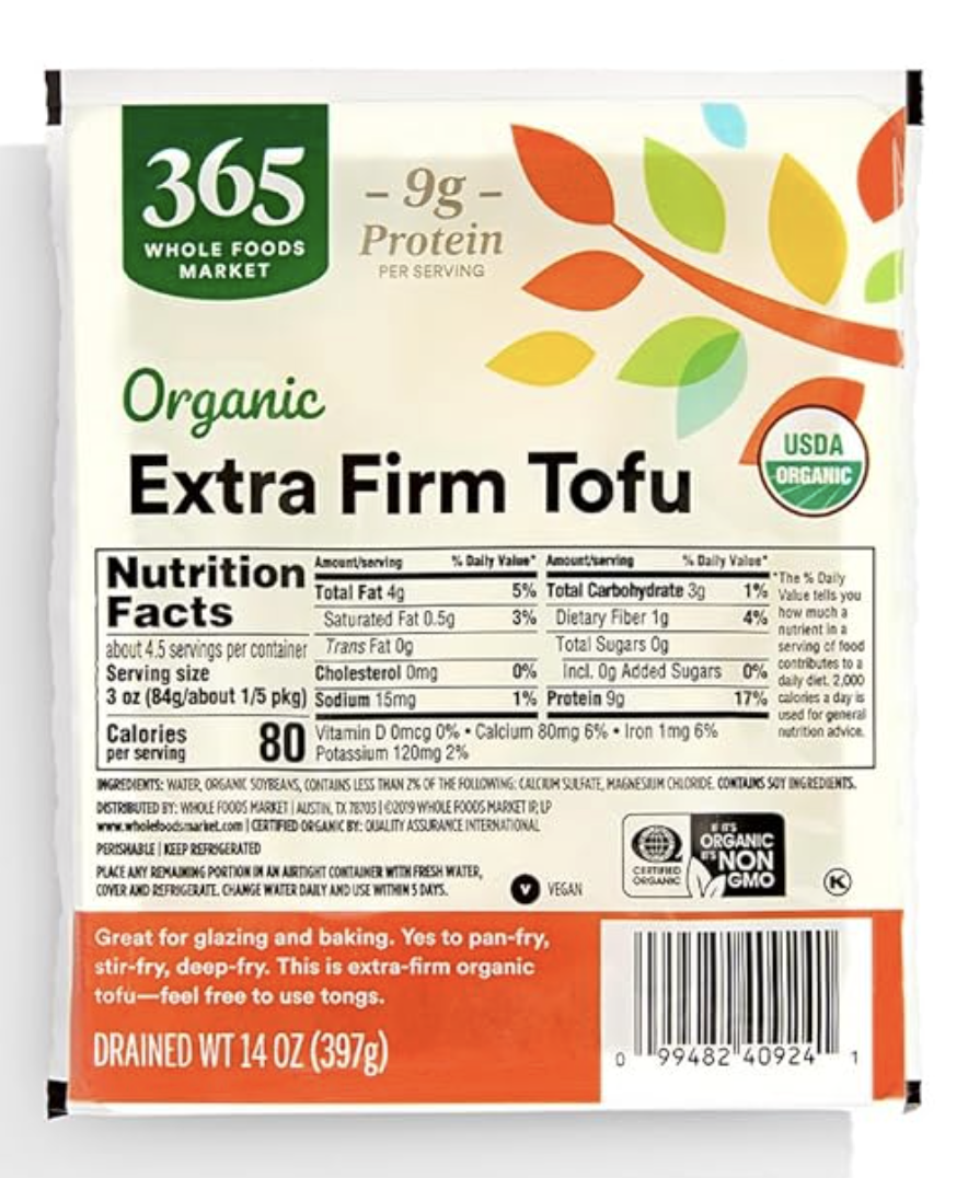 Tofu Extra Firme Orgánico