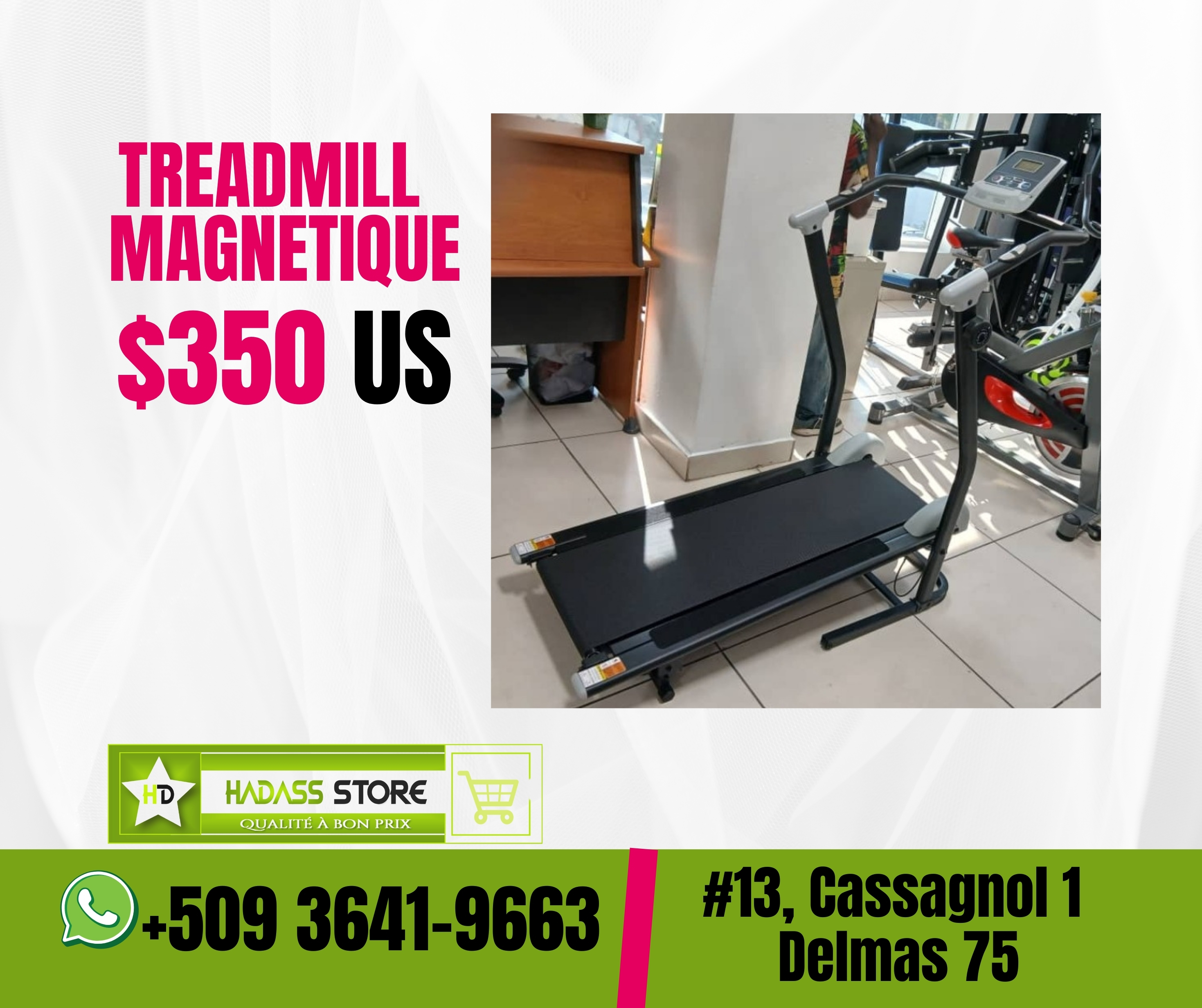 Treadmill Magnetique