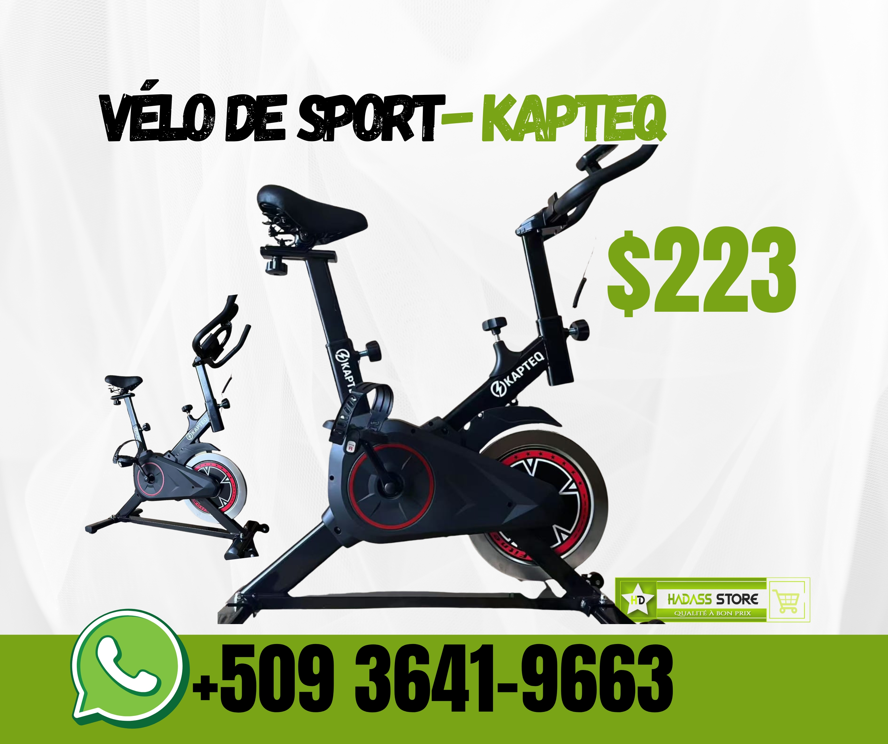 Vèlo de sport CAPTEQ