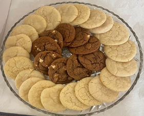 Assorted dozen cookies