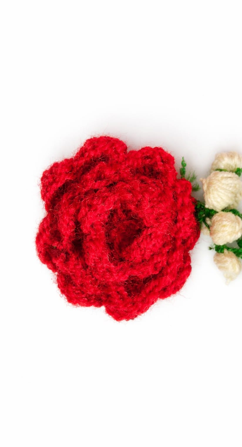 Handcrafted Crochet Flower Gajra