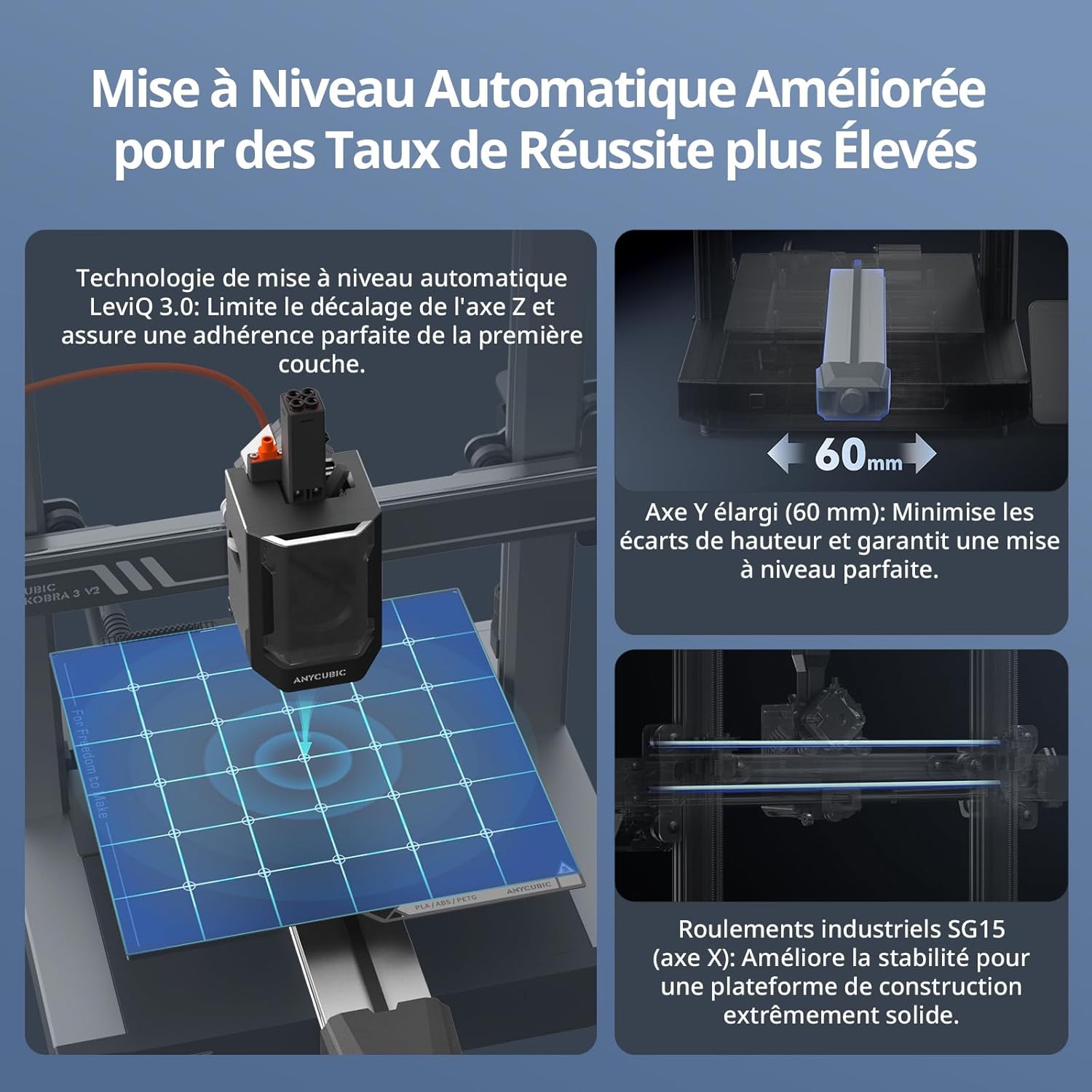 Imprimante 3D Anycubic Kobra3 V2