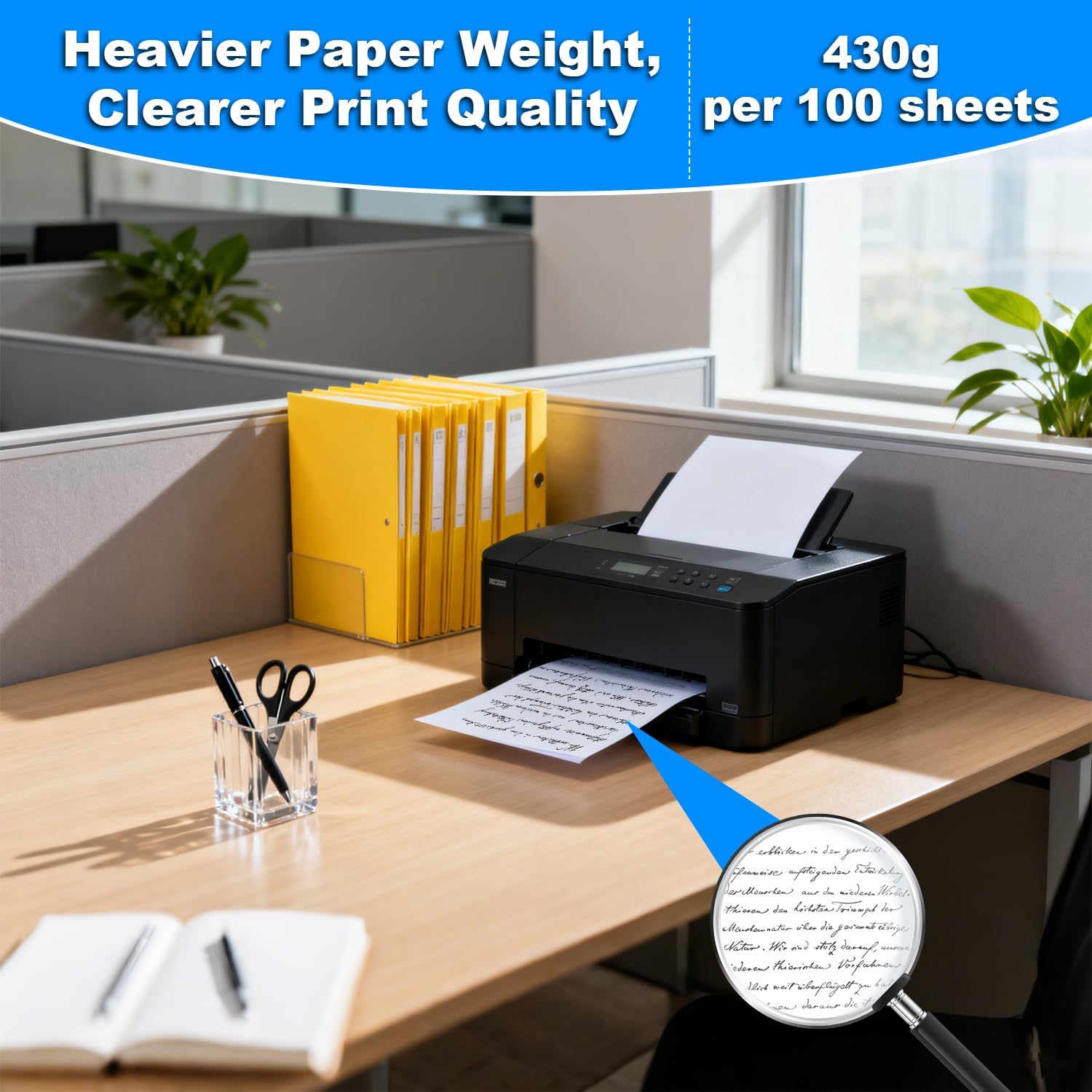 Papier thermique A4 plié