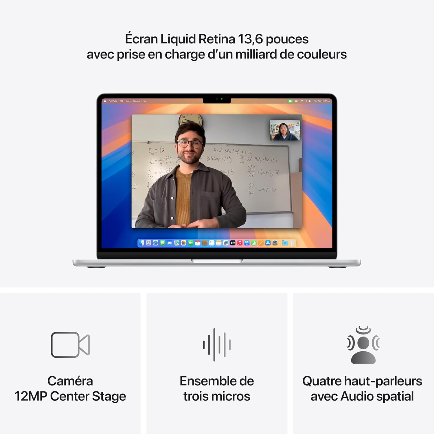 MacBook Air 13 pouces, 16 Go RAM, puce M4