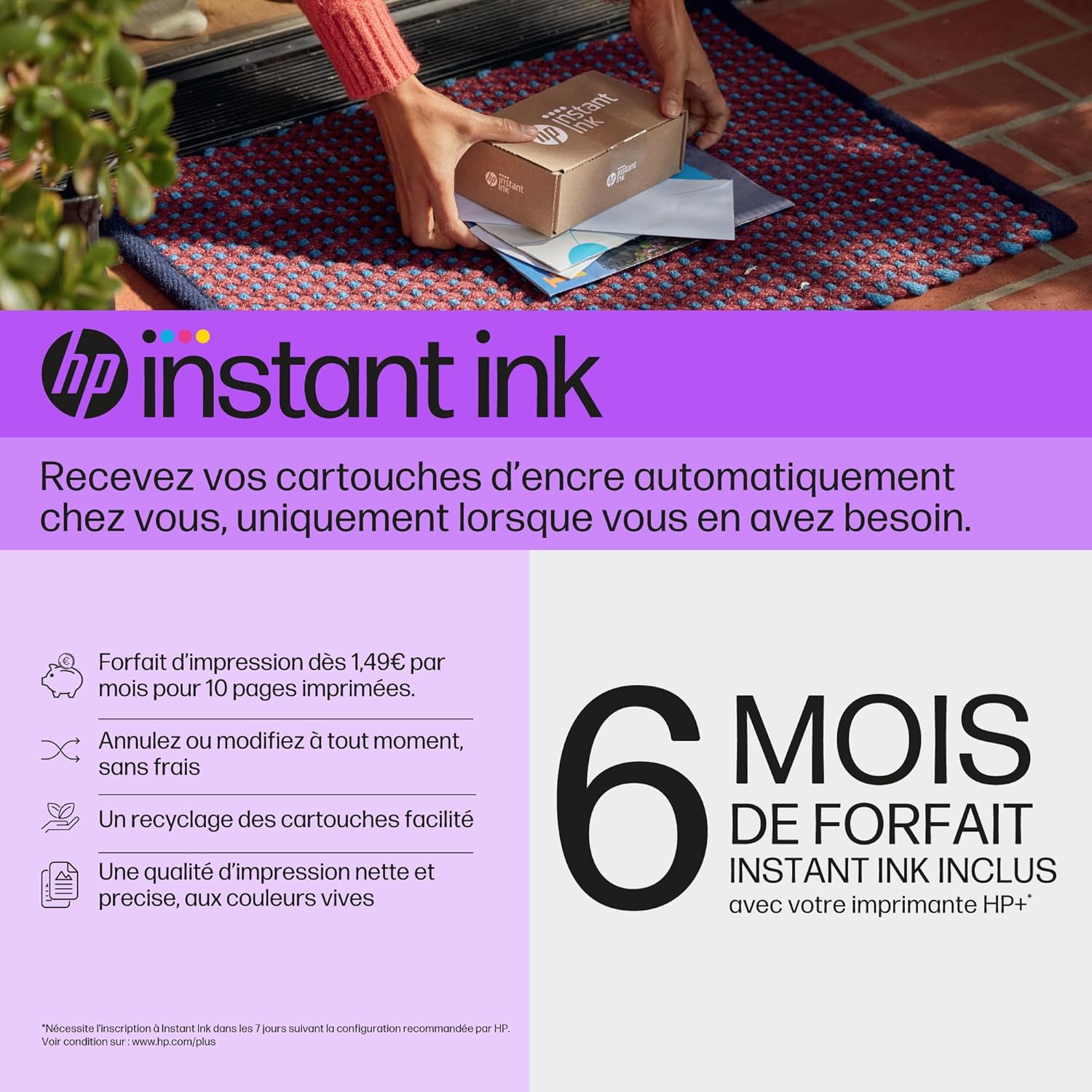 Imprimante HP Deskjet 2720e Wifi