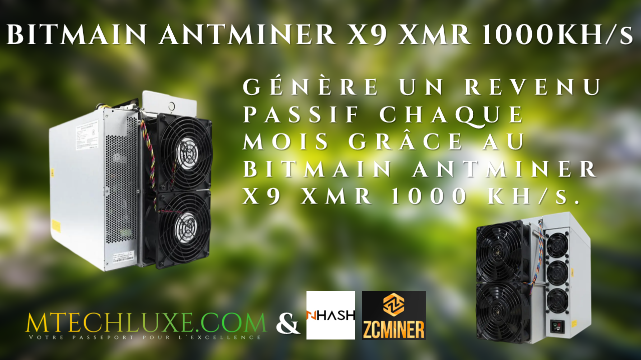 BITMAIN ANTMINER X9 XMR 1000 KH/s