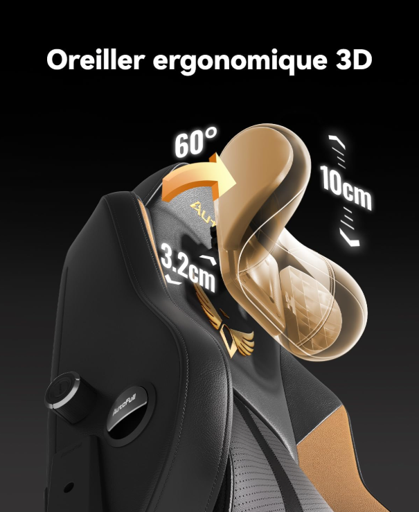 Chaise de gaming AutoFull M6 Ultra