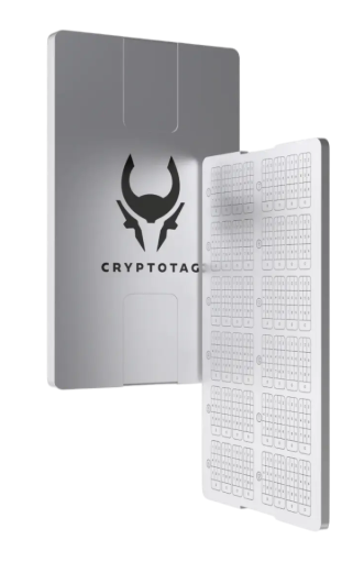 Plaque de sauvegarde Cryptotag Zeus de Ledger