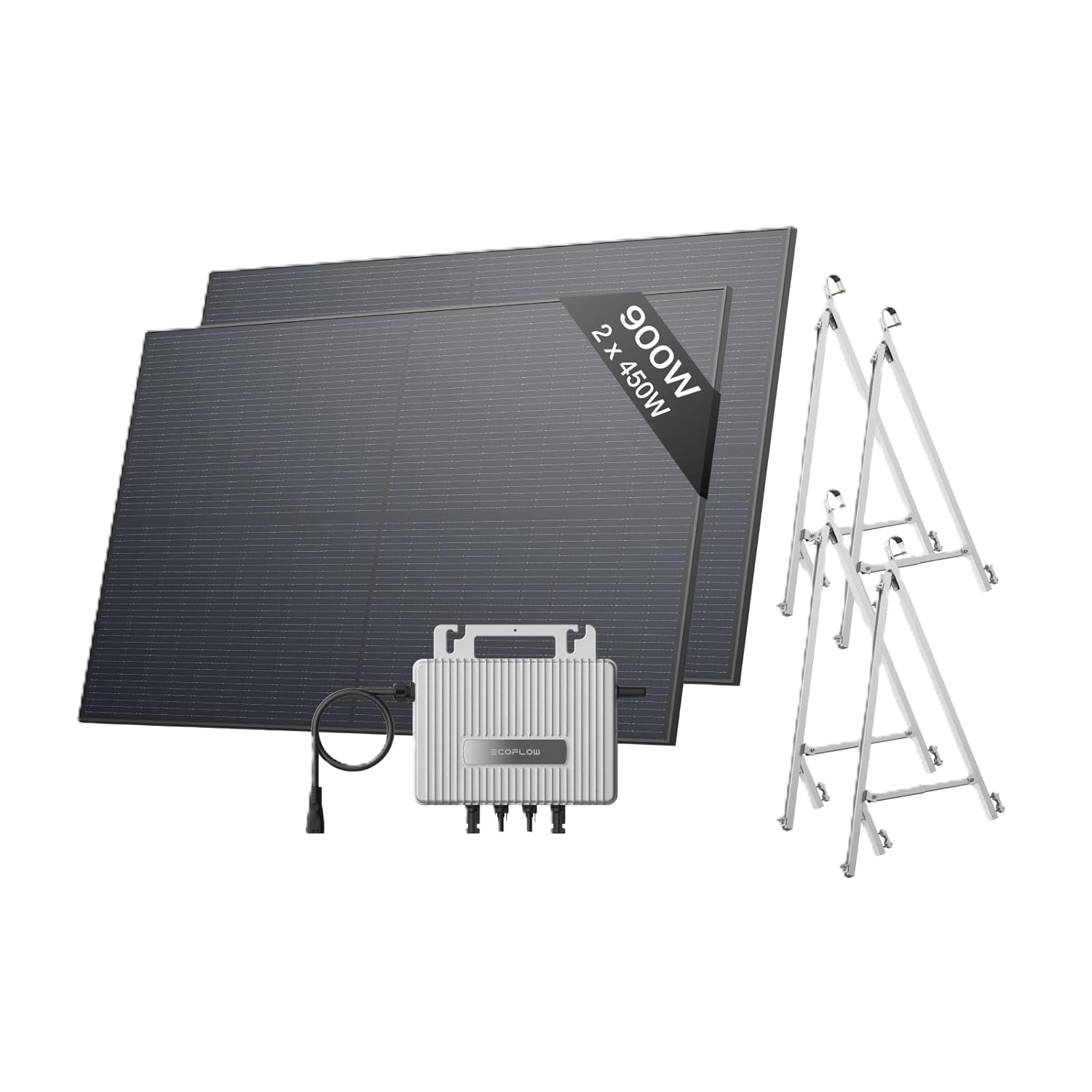 Kit de panneaux solaires 900W Ecoflow stream