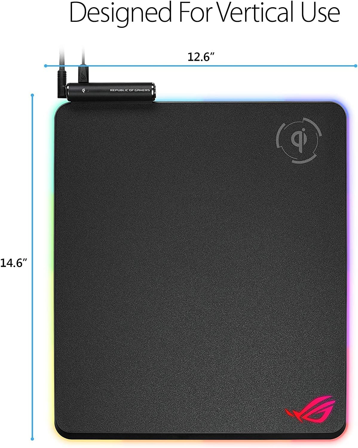 Tapis de souris ASUS ROG RGB BALTEUS QI