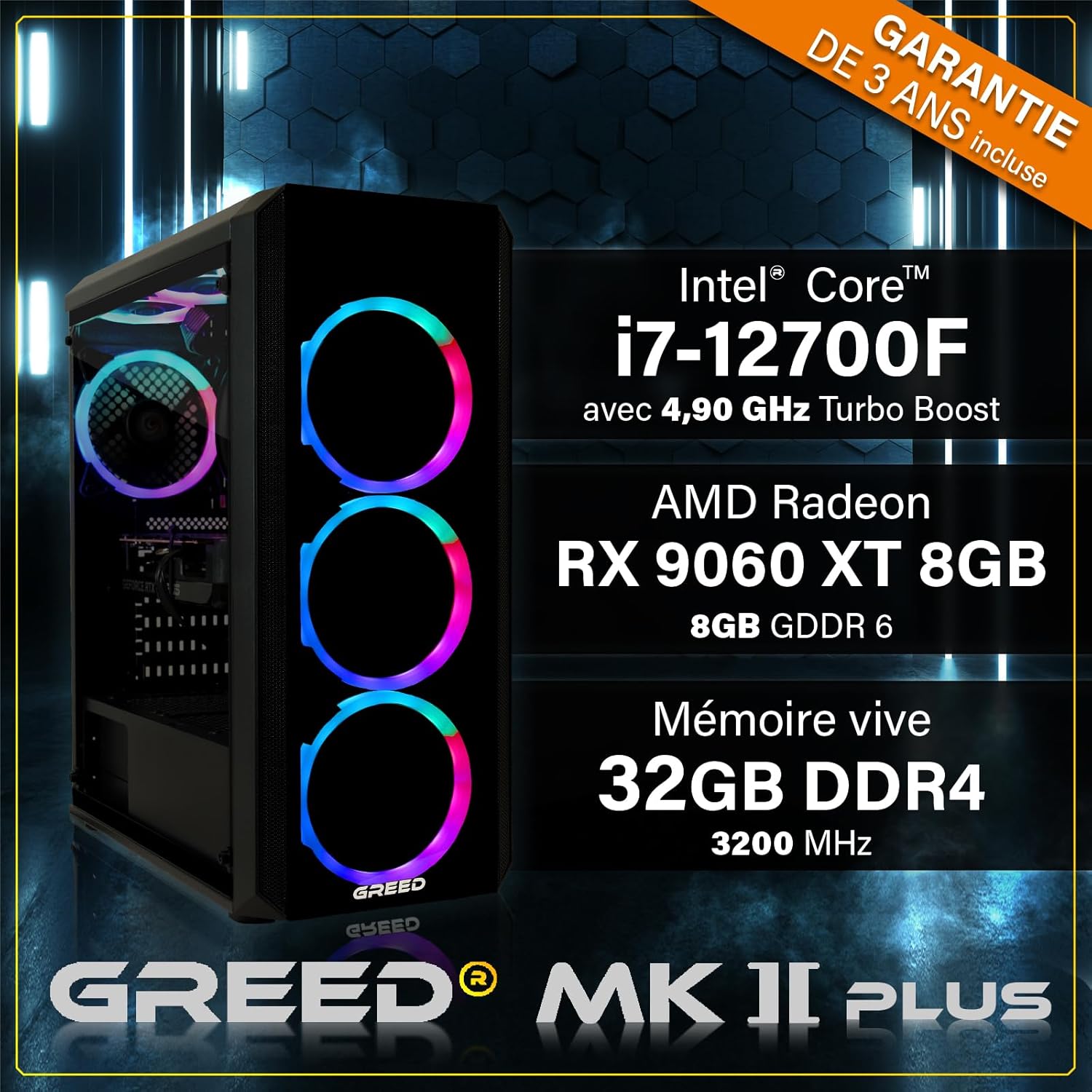 PC Gamer Greed® MK2 Plus
