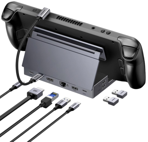 Station d'accueil pour console portable