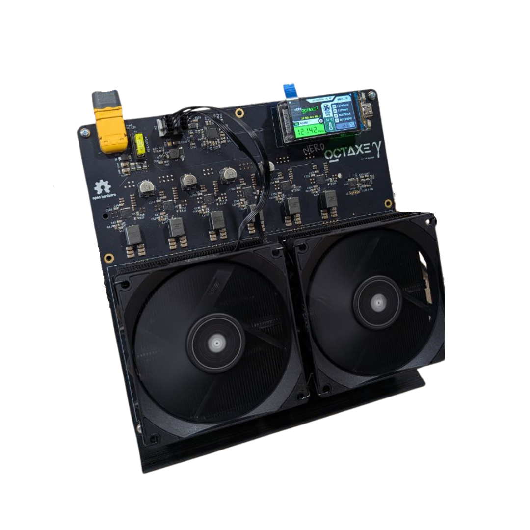 LE NERDOCTAXE 8 puces ASIC – Puissance open source pure