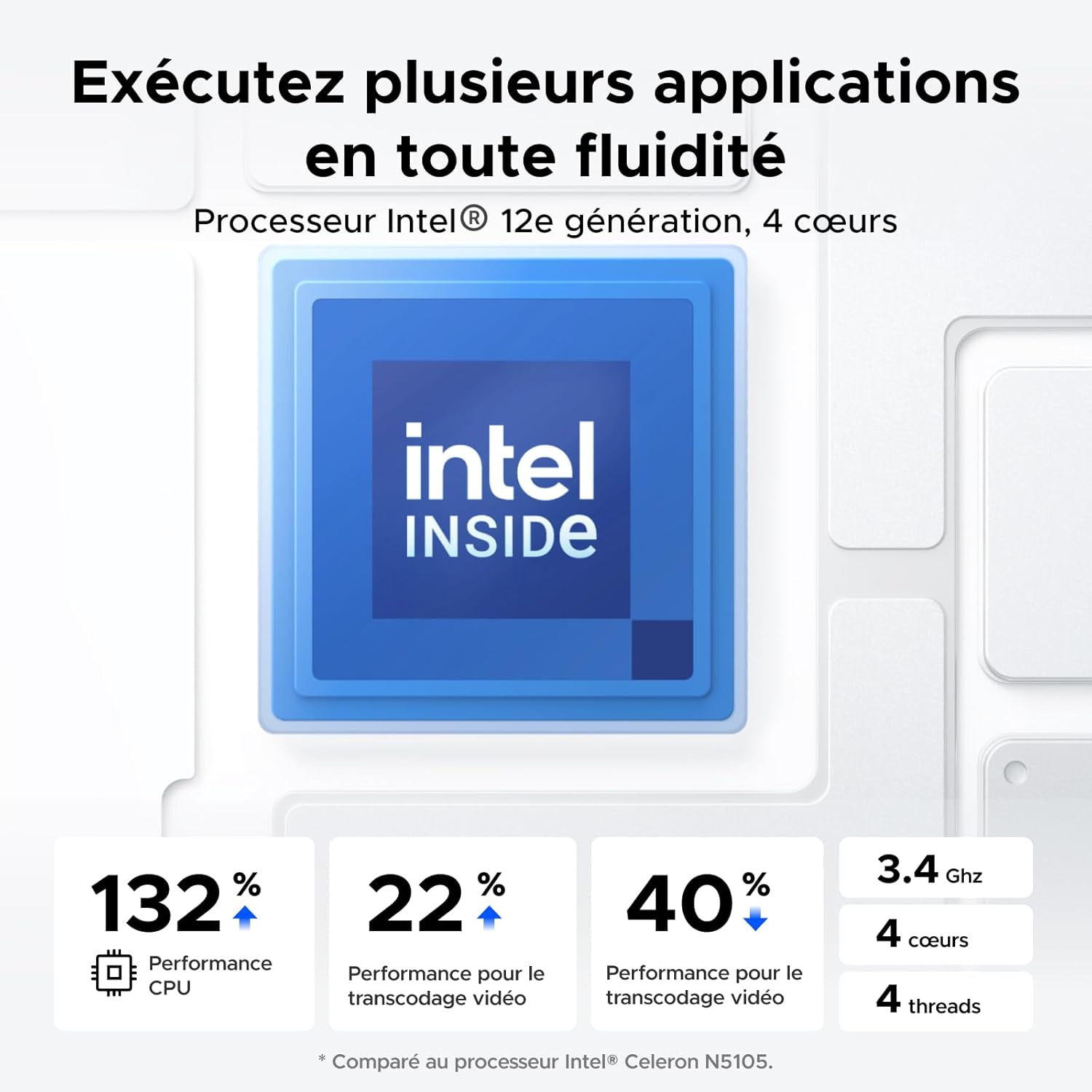 Boîtier NAS UGREEN NASync DXP2800