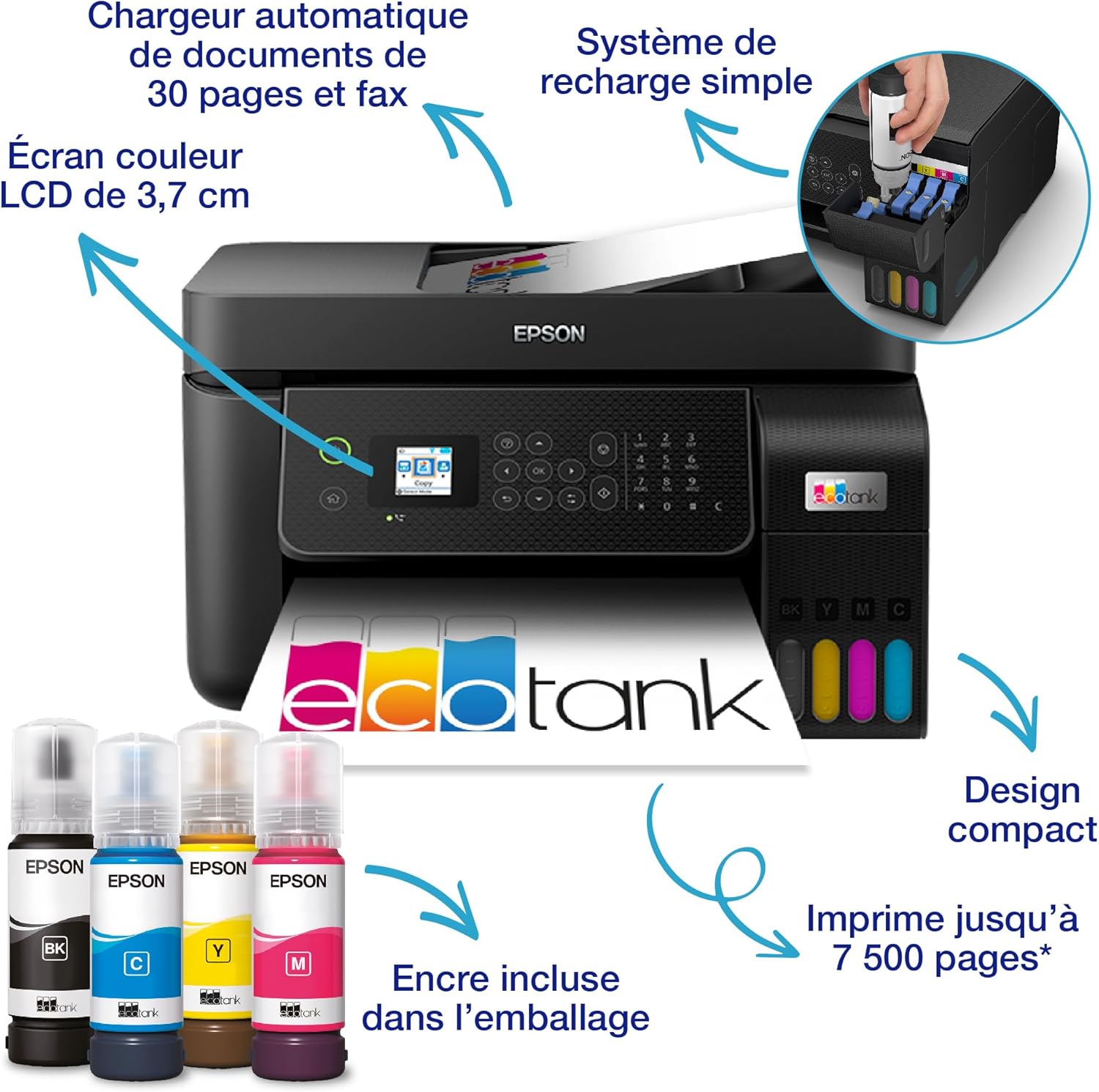 Imprimante Epson EcoTank ET-4800
