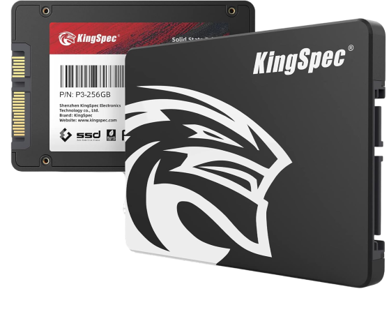 SSD KingSpec 256GB 2,5" 3D NAND