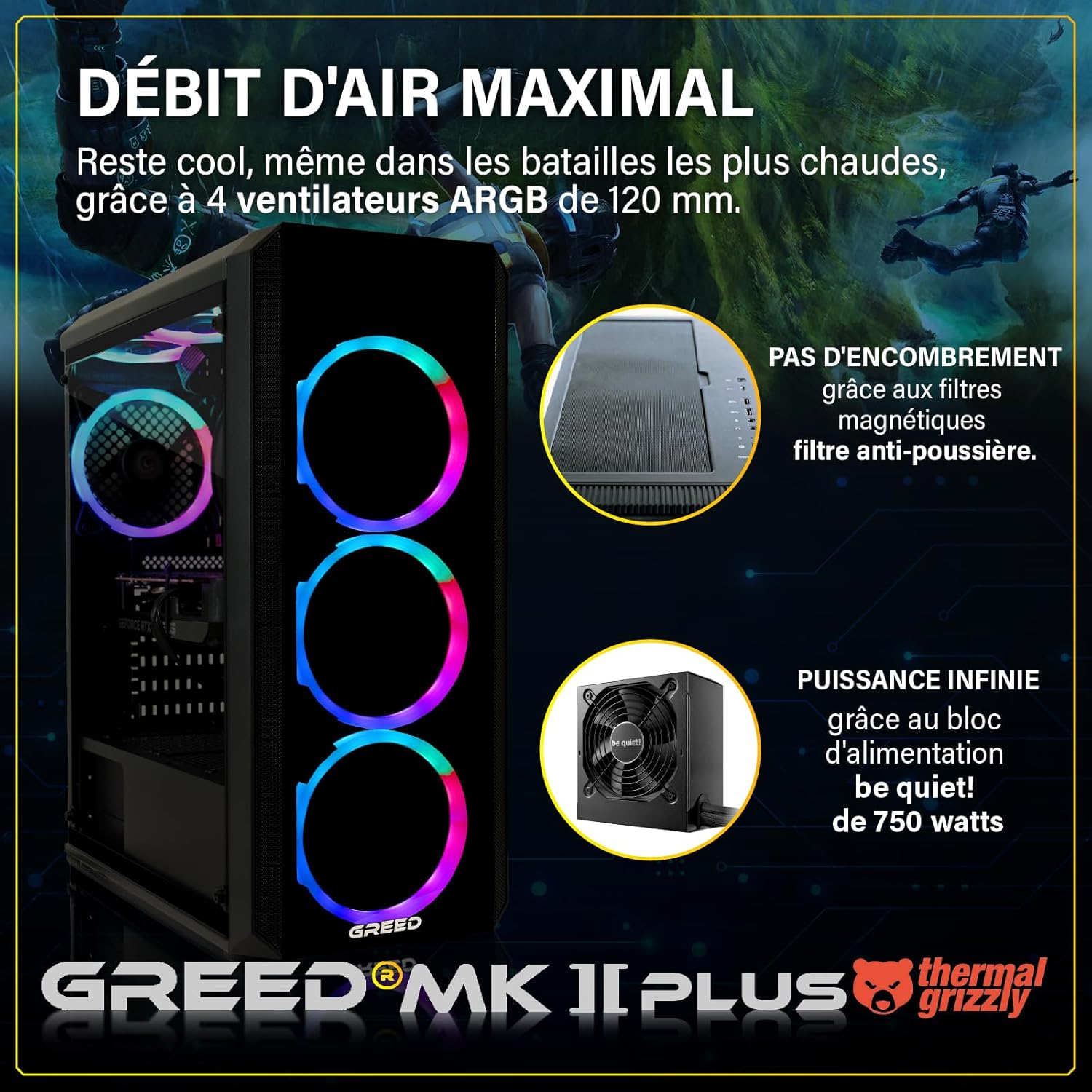 PC Gamer Greed® MK2 Plus