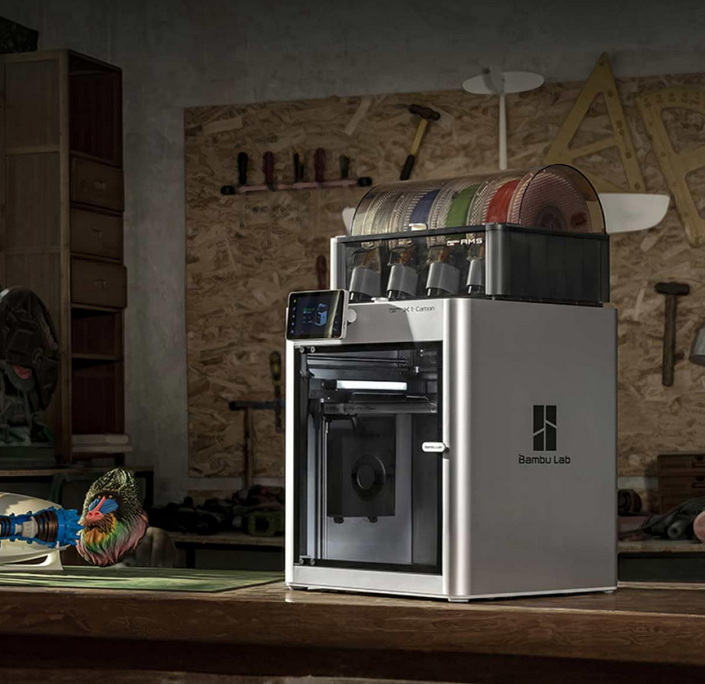 Imprimante 3D Bambu Lab X1-Carbon + AMS Combo