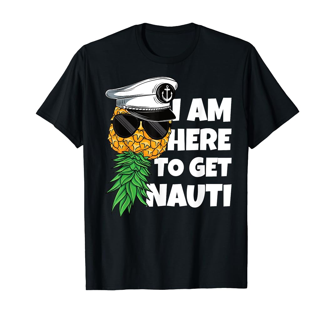 Nautical Pineapple Graphic T-Shirt