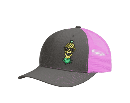 Spike Embroidered Richardson Hat
