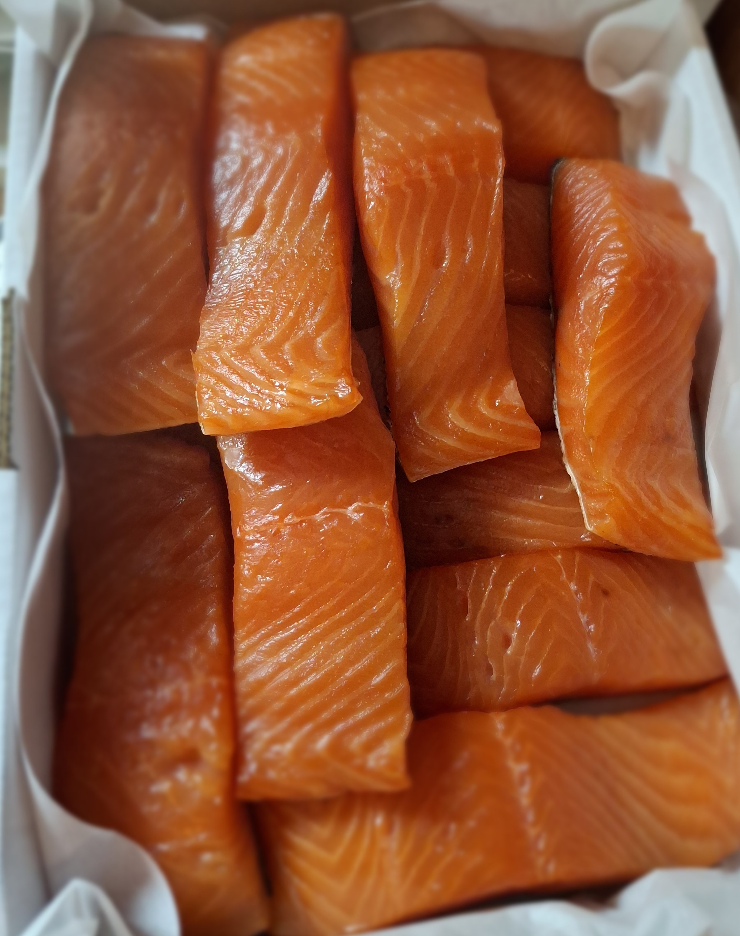 Łosoś Wędzony na Zimno 350g