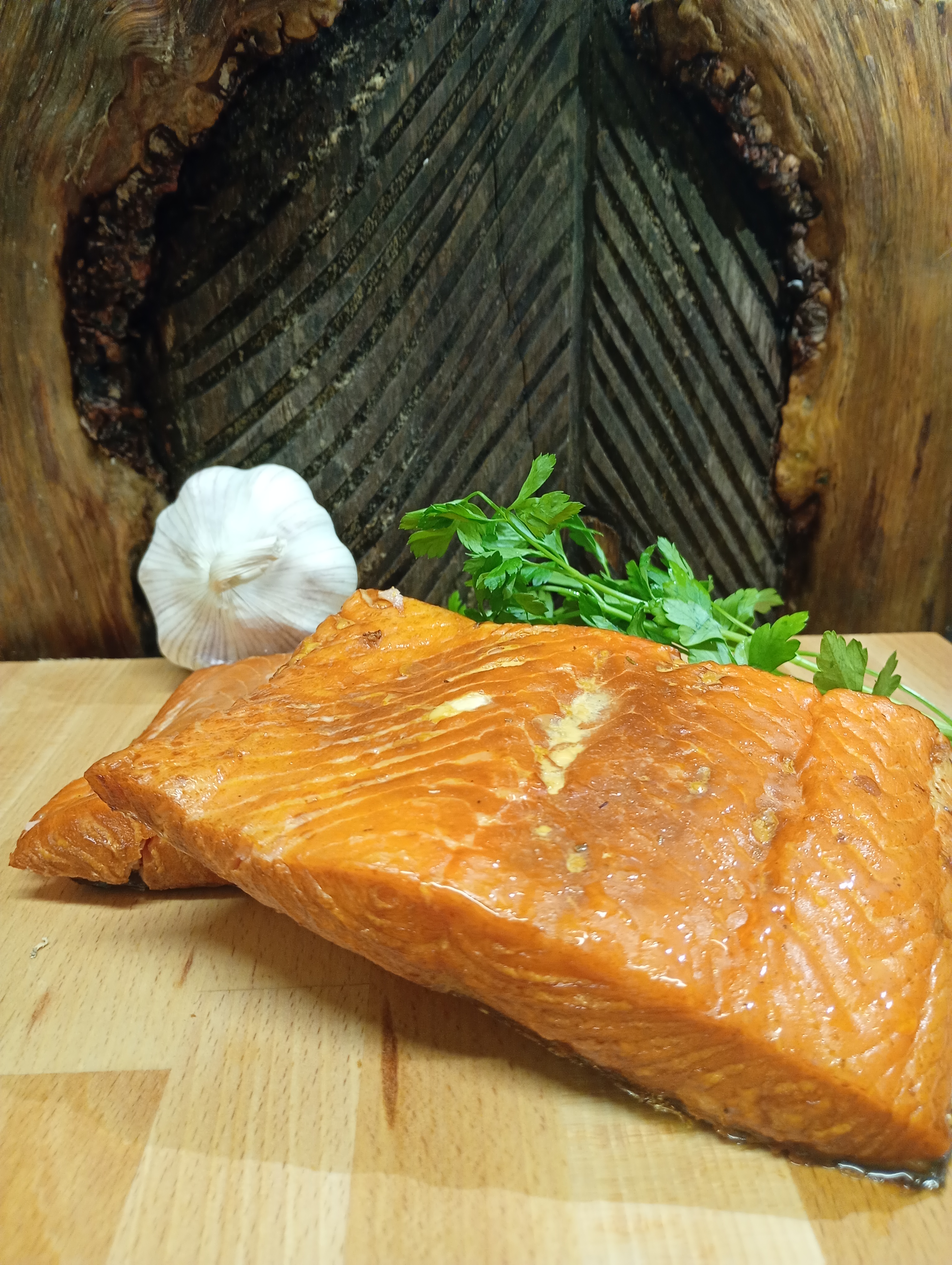 Łosoś Wędzony Dymem