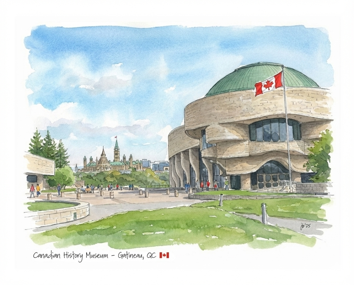 Canadian Museum of History - Gatineau 8x10