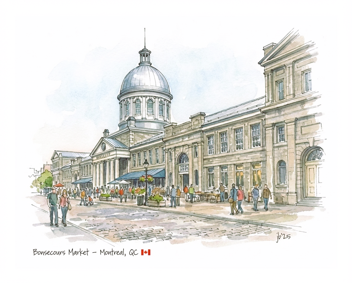 Bonsecours Market - 8x10