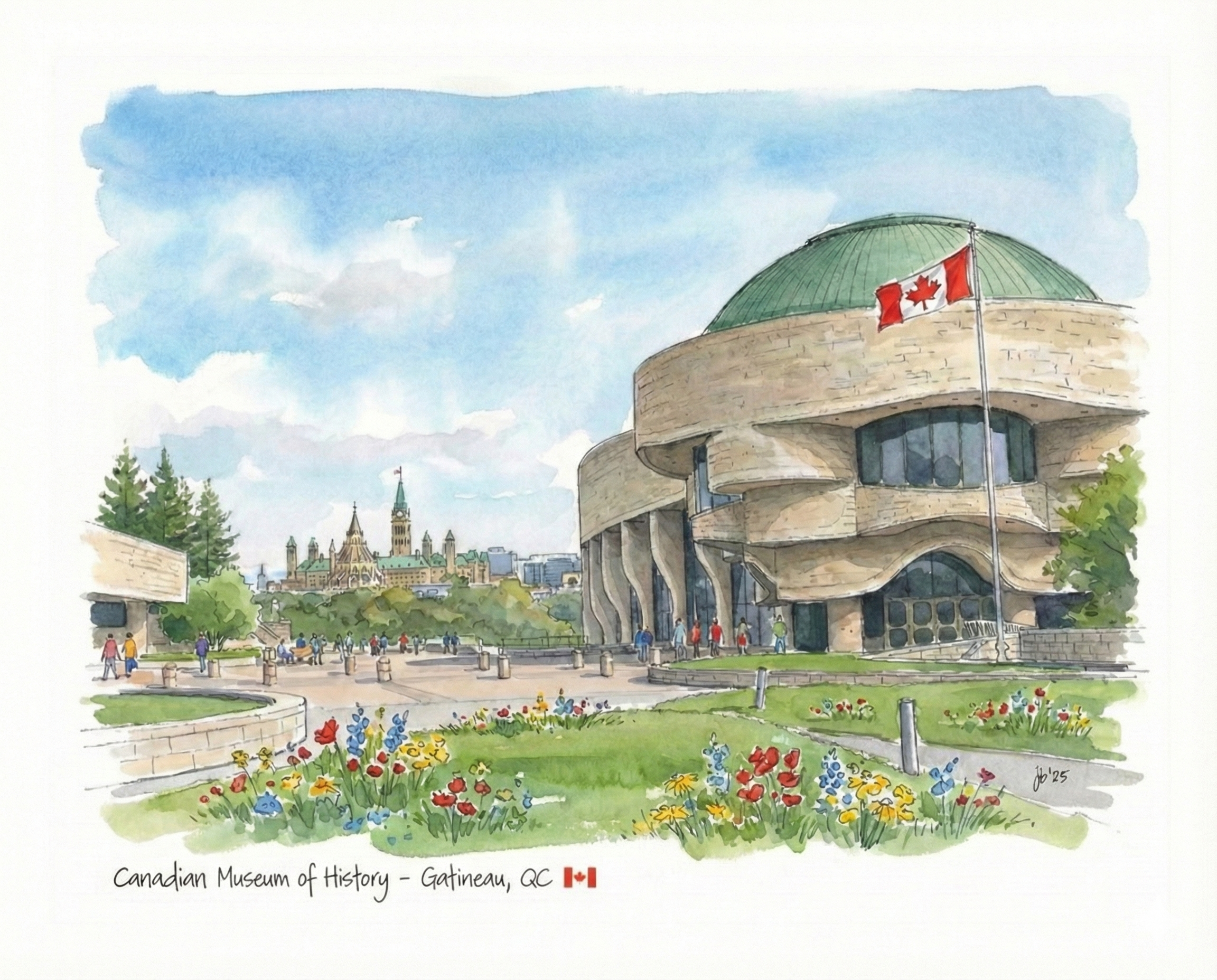 Canadian Museum of History - Gatineau 8x10