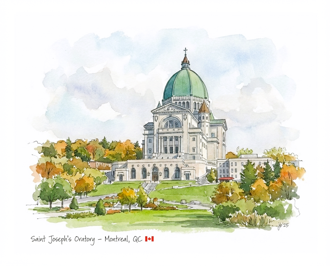 Saint Joseph's Oratory - Montreal 8x10