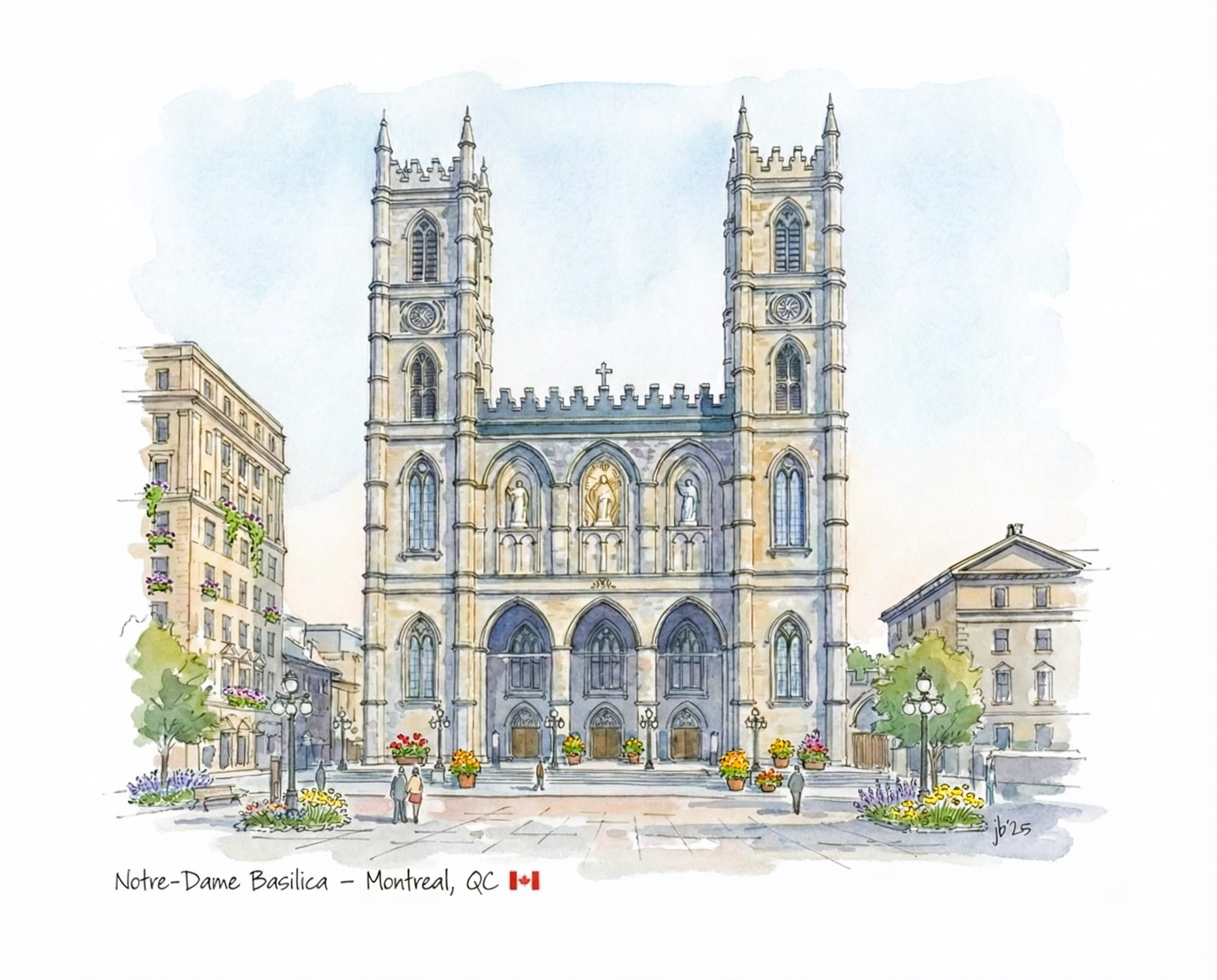 Notre-Dame Basilica -  Montreal 8x10