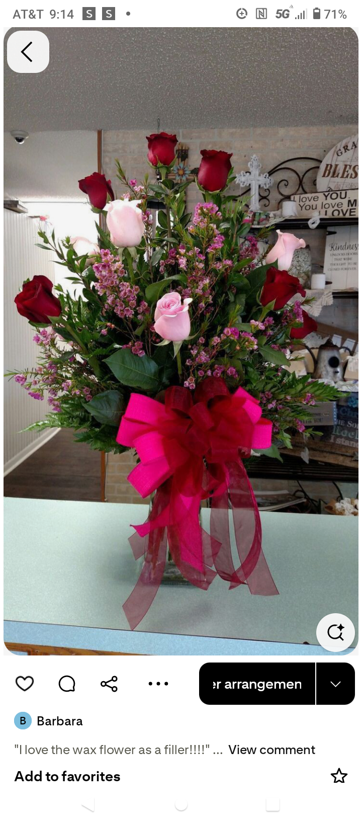 Elegant Rose Flower Arrangement