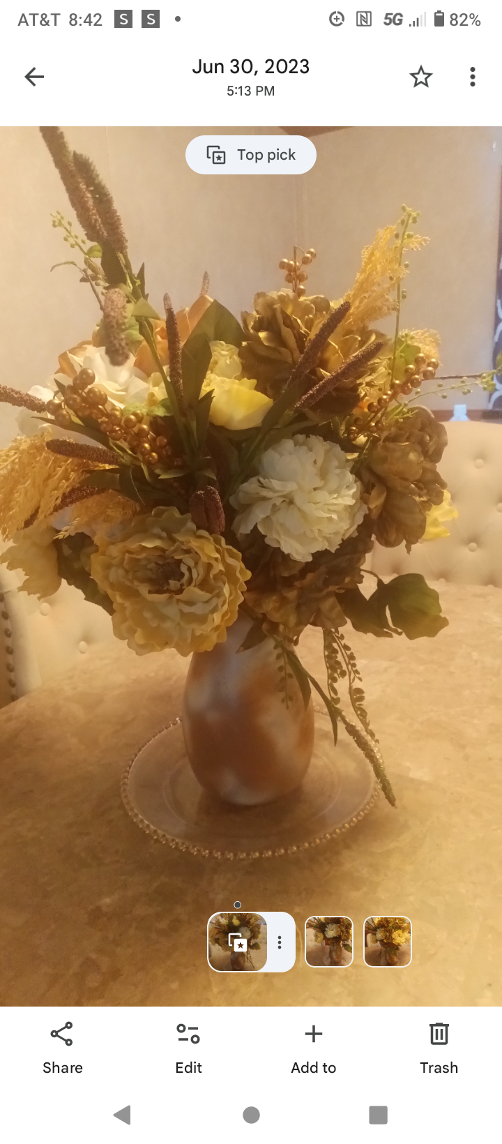 Elegant Artificial Floral Arrangement