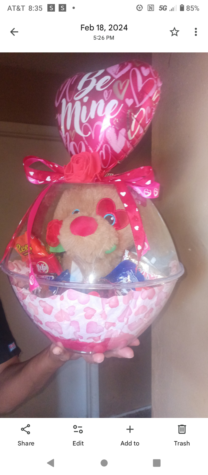 Valentine's Day Gift Basket
