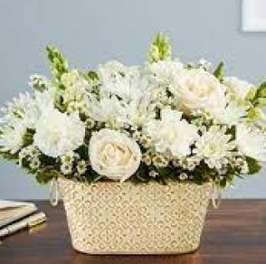 Elegant White Floral Arrangement