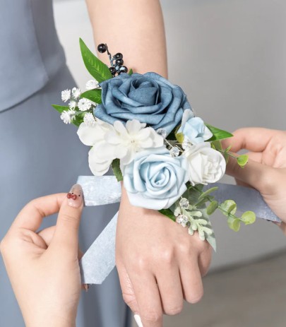 Elegant Floral Wrist Corsage