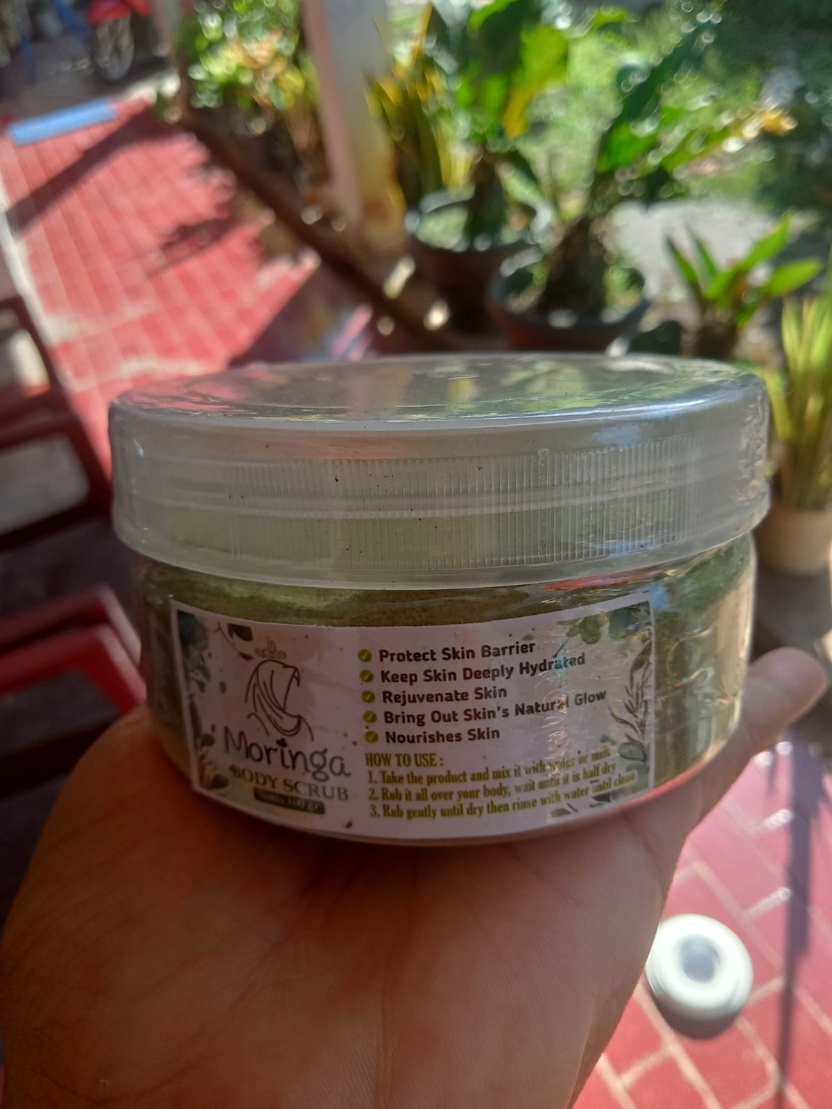 Moringa Body Scrub