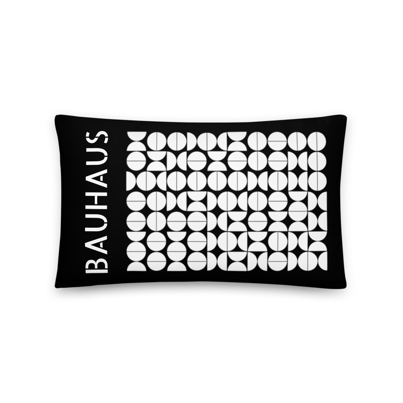Coussin rectangulaire Bauhaus