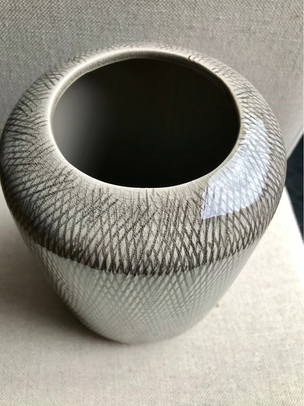 Vase céramique gris Broste Copenhagen
