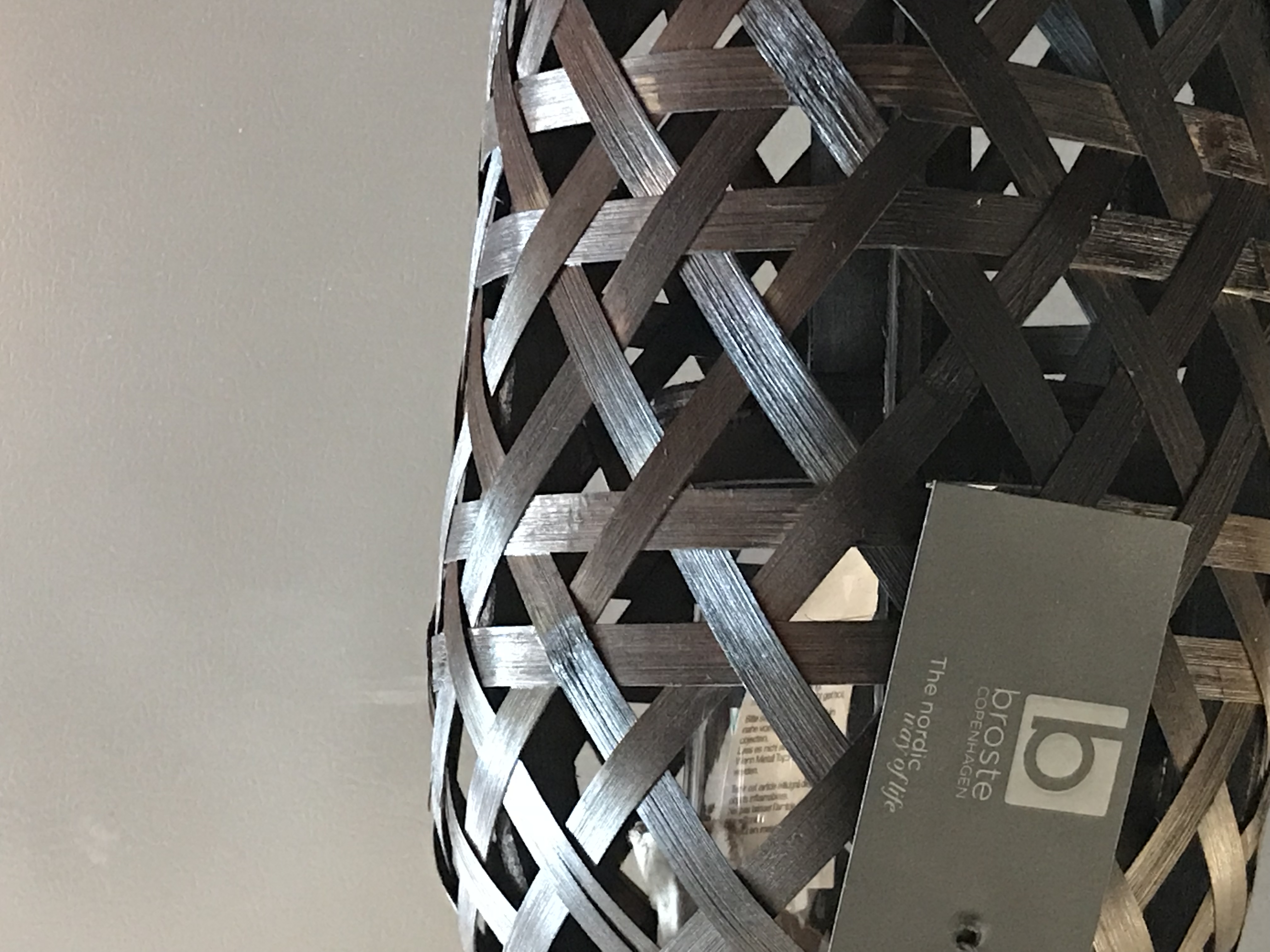 Lanterne bambou Broste Copenhagen