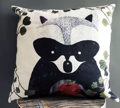 Coussin raton laveur