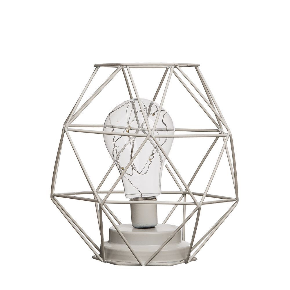 Lampe lanterne métal a LED