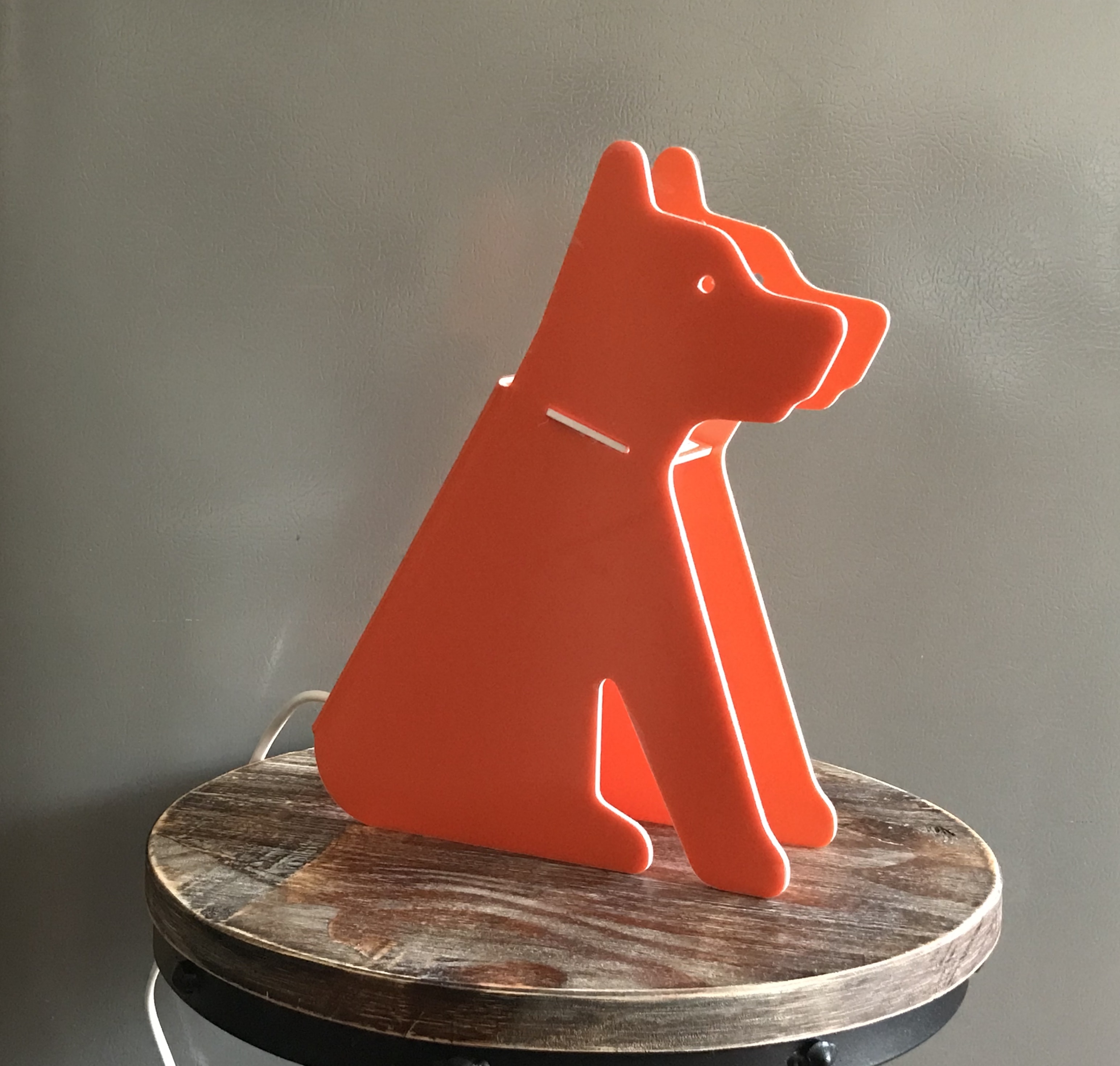 Lampe design chien
