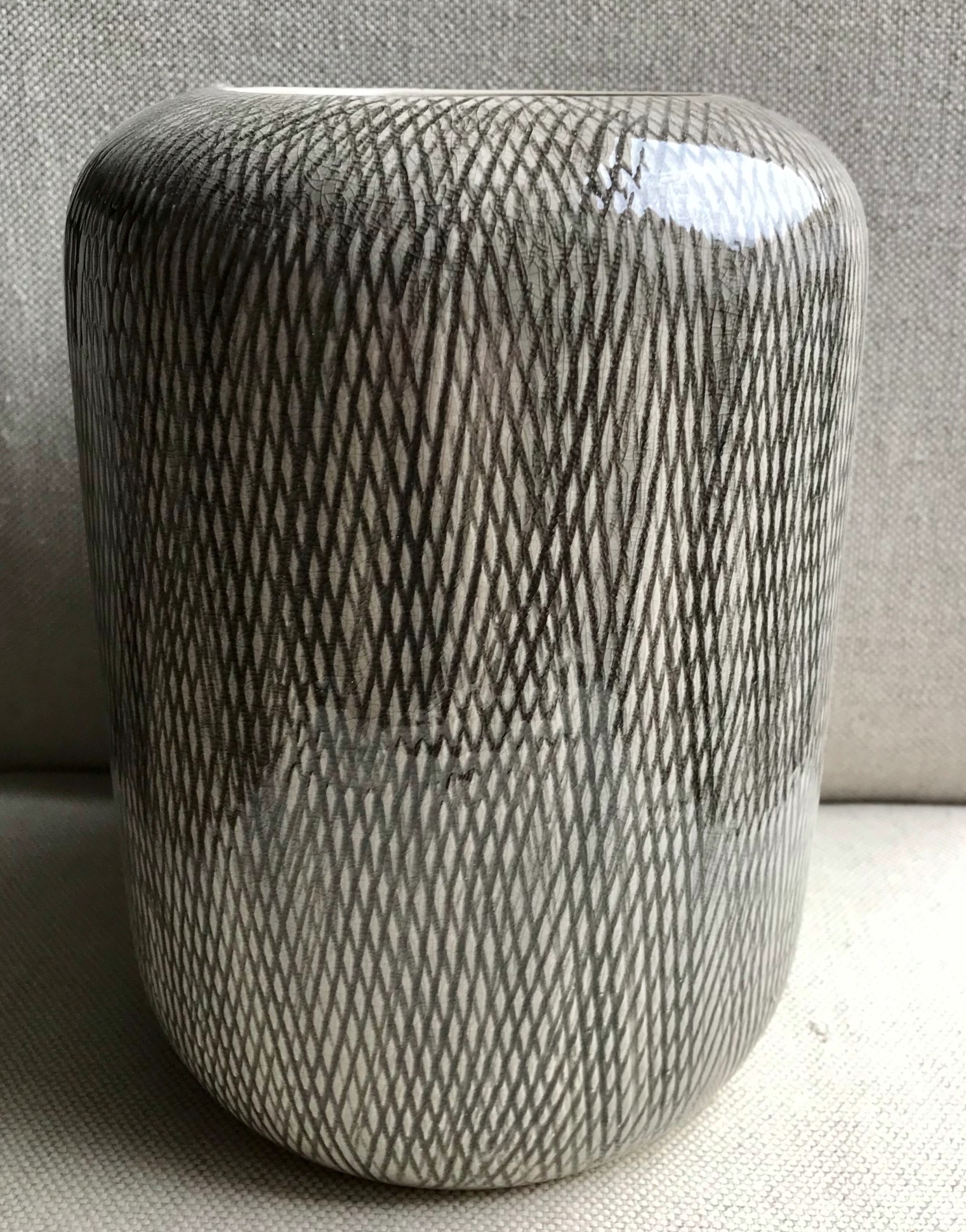 Vase céramique gris Broste Copenhagen